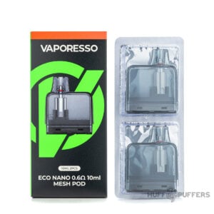 vaporesso-eco-nano-pods-0.6-mesh-10ml Vaporesso ECO Nano 0.6 ohm Mesh Pod 10mL