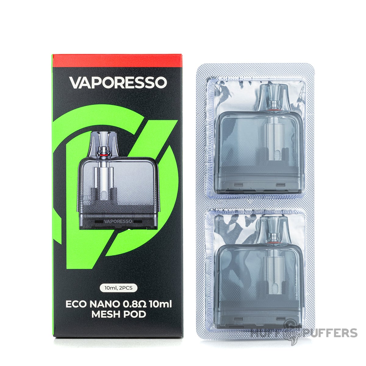 vaporesso pods 0.8 ECO Nano Size:10 PACK Vuse Alto Pod, Menthol, Rear