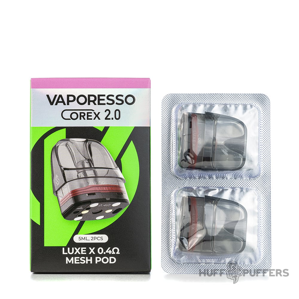 luxe x vaporesso Replacement Pods Product Type_Full Kit Flavor:Minty O’s Uwell Caliburn Silicone Cases