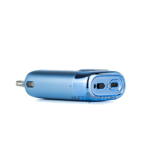 vaporesso-vibe-nano-pro-sky-blue-laying-down-bottom-view Vaporesso Vibe Nano Pro laying down view of bottom