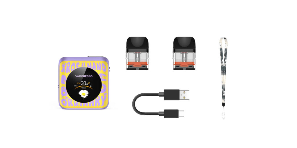 Vaporesso XROS 4 Nano package contents