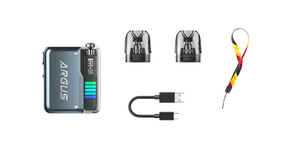 Voopoo Argus P2 package contents