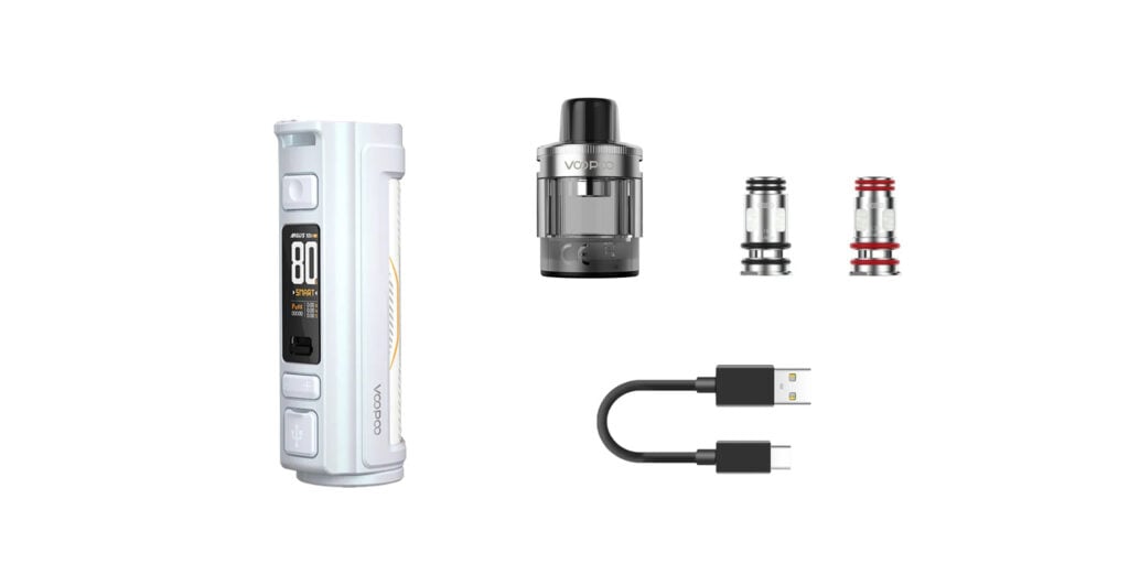 Voopoo Argus Pro 2 Pod System package contents