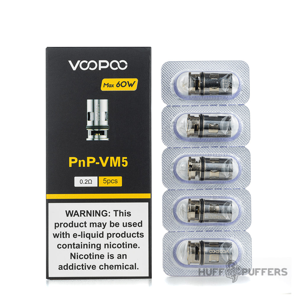 voopoo drag m100s coils PnP Replacement 5 Pack — $12.99 Built-in Battery Kit Sabor:Fresa y Mango why do my vaporesso