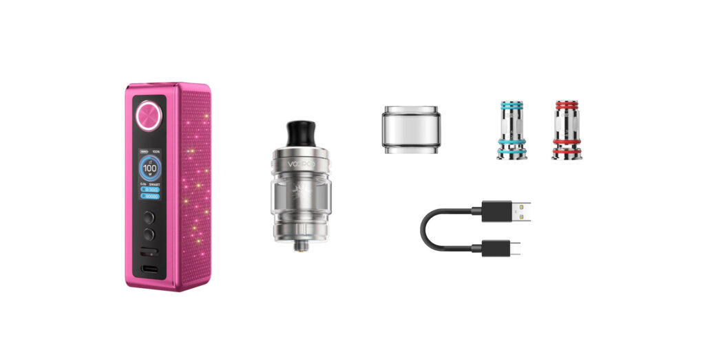 Voopoo Vinci Spark 100 Kit contents