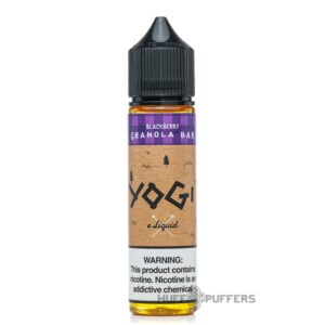 yogi blackberry granola bar 60ml e-juice bottle
