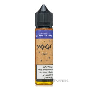 yogi blueberry granola bar 60ml e-juice bottle