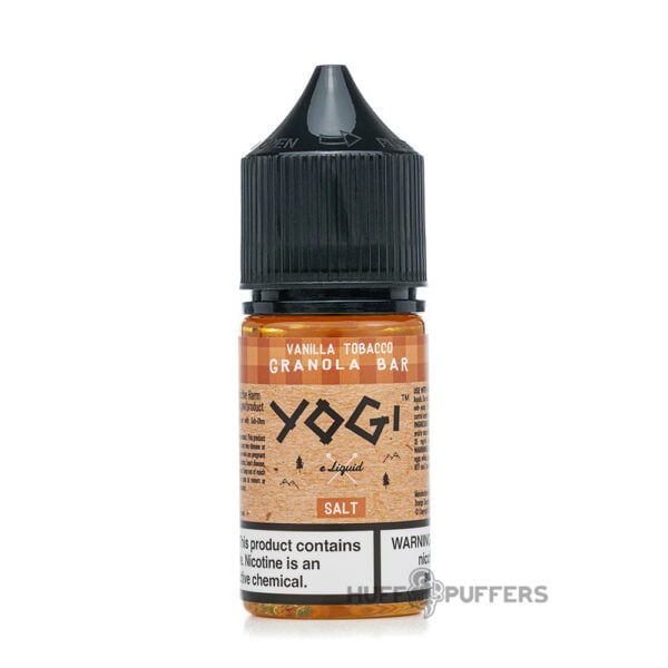 yogi-vanilla-tobacco-granola-bar-salt-30ml Yogi Salts Vanilla Tobacco Granola Bar E-Juice 30ml