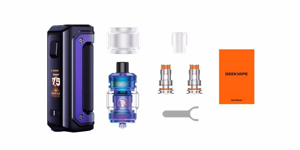 Geekvape Aegis Mini 5 Kit contents