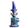 Lookah-Bong-Cool-Hooded-Cactus-Glass-Dab-Rig-e-dark-blue dark blue Lookah 10" Cool Hooded Cactus Glass Dab Rig