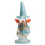 water blue lookah mini wizard dab rig