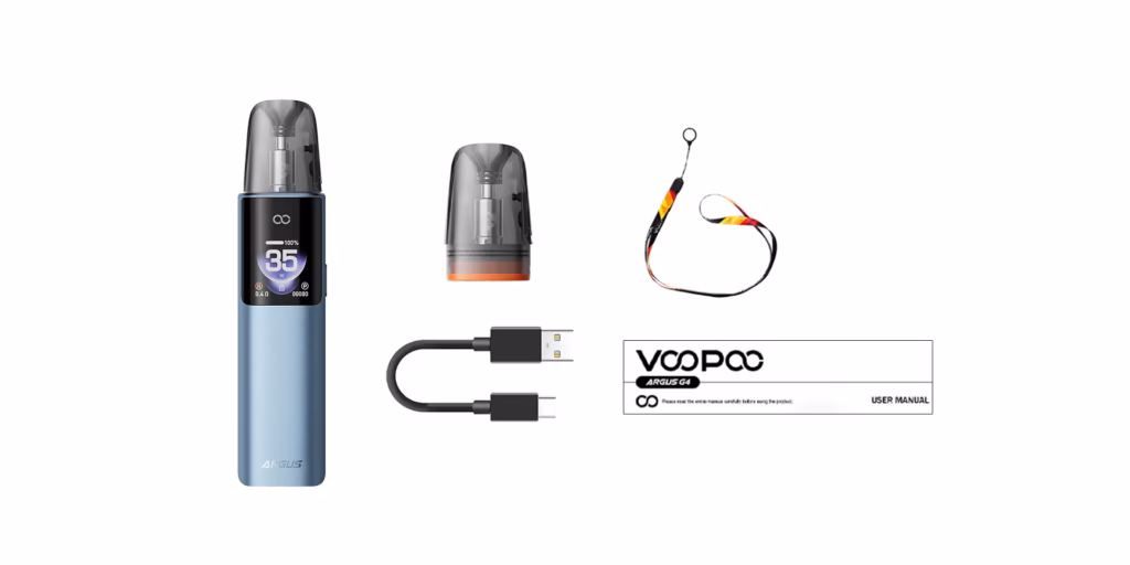 Voopoo Argus G4 kit contents