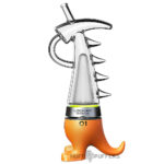 orange lookah dinosaur electric dab rig