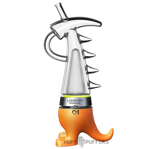 lookah-dinosaur-electric-dab-rig-orange orange lookah dinosaur electric dab rig