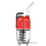 Lookah Dragon Egg Electric Dab Rig Red Black Spatter
