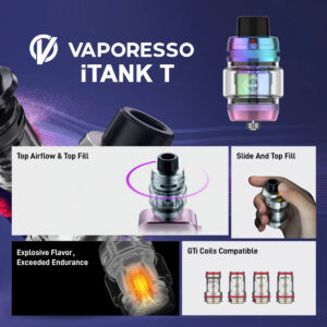 Vaporesso iTank T features
