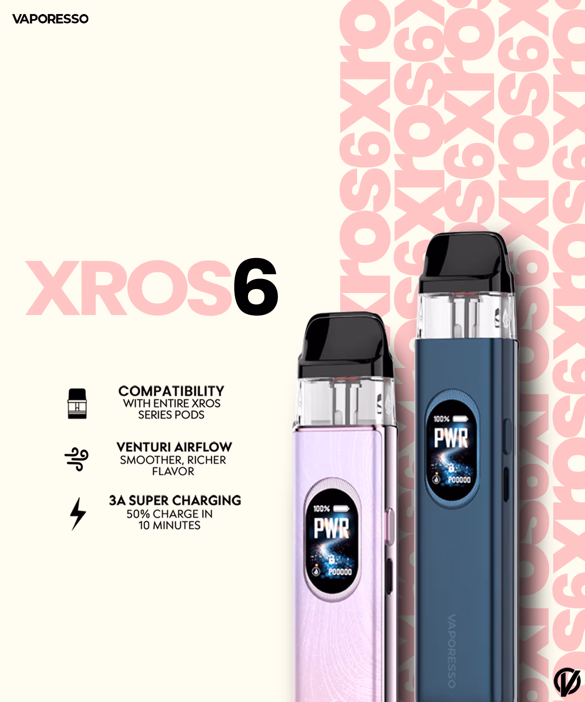 vaporesso xros 6 mobile banner Vaporesso XROS 6 mobile banner