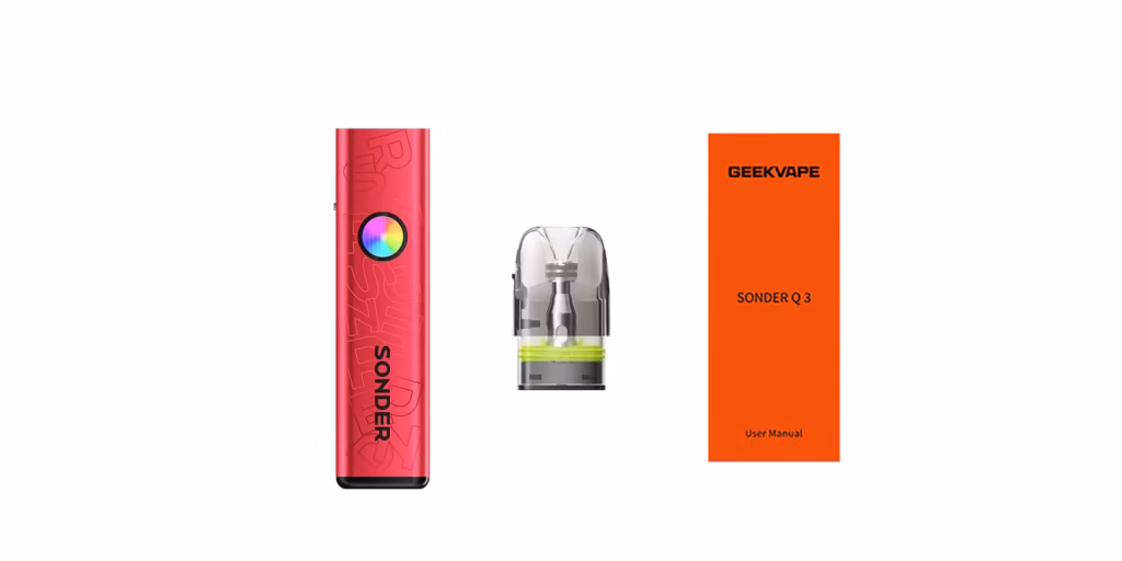 Geekvape Sonder Q3 package contents
