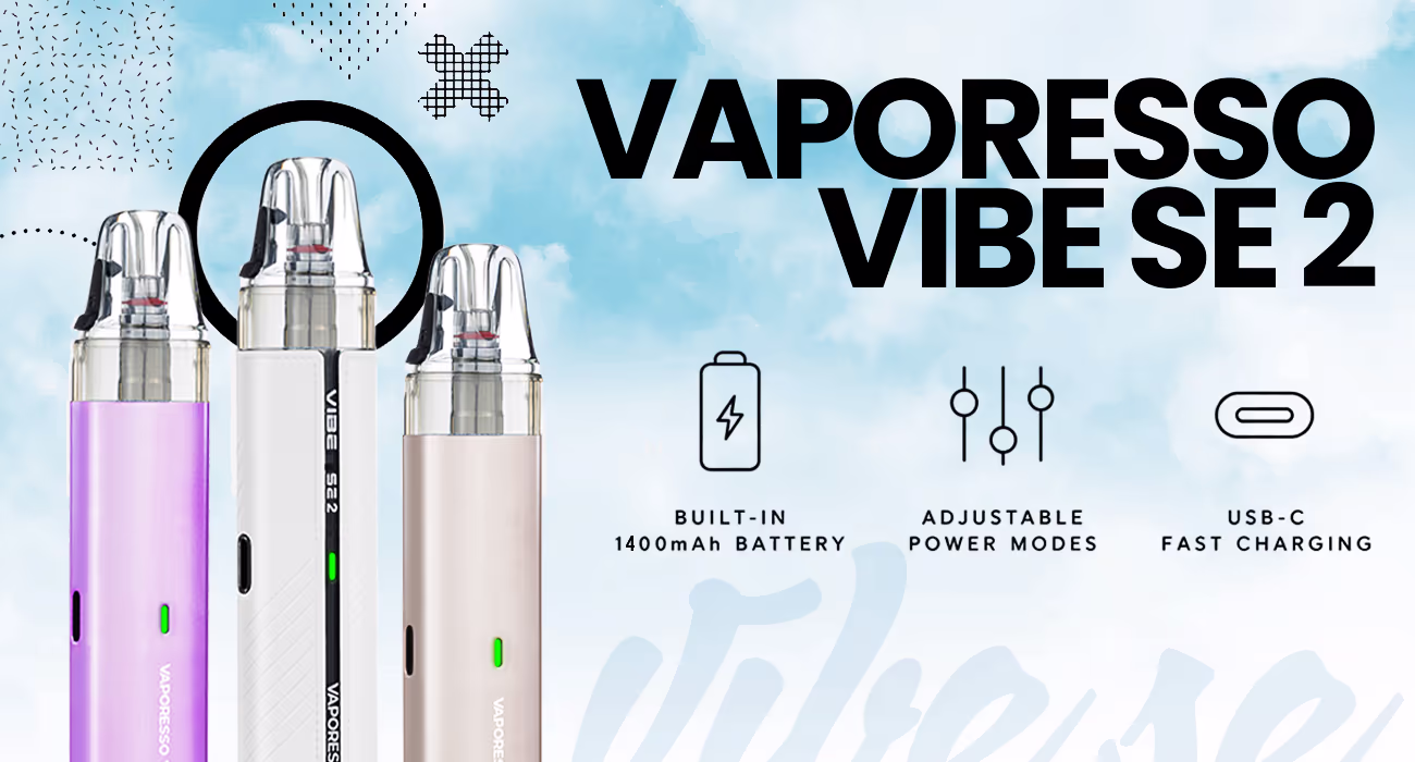Vaporesso Vibe SE 2 Desktop Banner Vaporesso Vibe SE 2 Desktop Banner