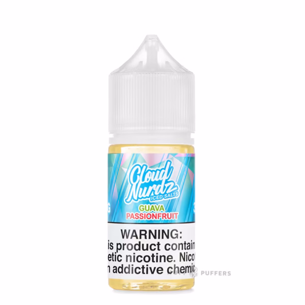 Cloud Nurdz Salts iced guava passionfruit 30mL Cloud Nurdz Salts Iced Iced Guava Passionfruit 30mL