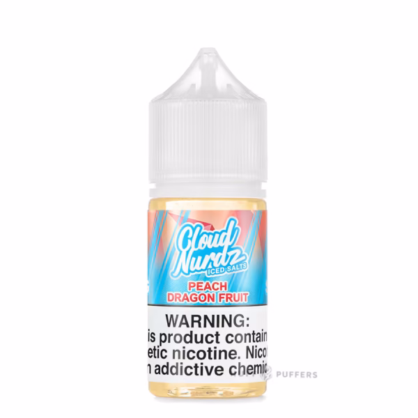 Cloud Nurdz Salts iced peach dragon fruit 30mL Cloud Nurdz Salts Iced Peach Dragonfruit 30mL