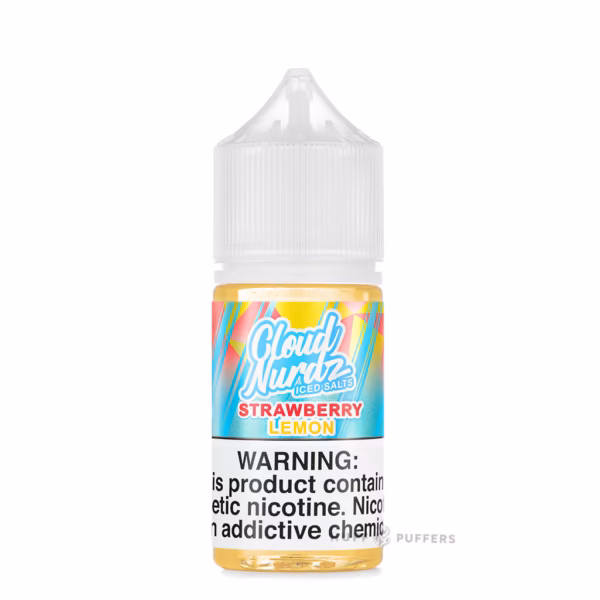 Cloud Nurdz Salts iced strawberry lemon 30mL Cloud Nurdz Salts Iced Strawberry Lemon 30mL