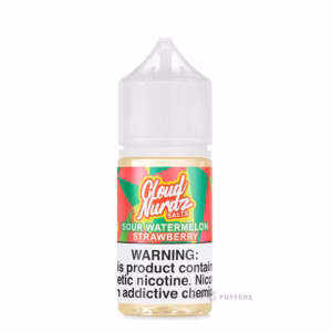 Cloud Nurdz Salts sour watermelon strawberry 30mL Cloud Nurdz Salts Sour Watermelon Strawberry 30mL