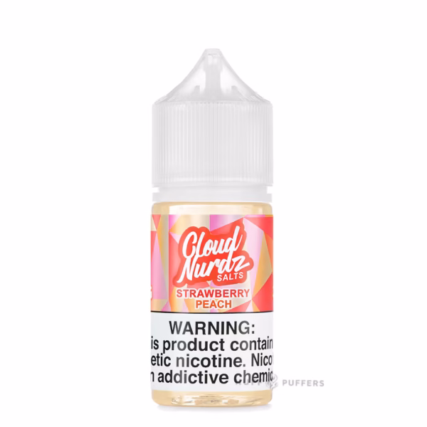 Cloud Nurdz Salts strawberry peach 30mL Cloud Nurdz Salts Strawberry Peach 30mL