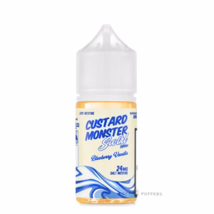 Custard Monster Swirl Salt Blueberry Vanilla 30mL Custard Monster Swirl Salt Blueberry Vanilla 30mL