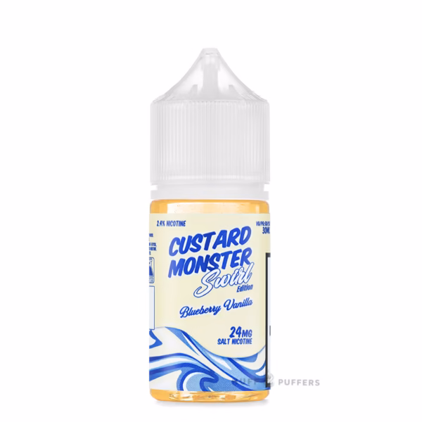 Custard Monster Swirl Salt Blueberry Vanilla 30mL Custard Monster Swirl Salt Blueberry Vanilla 30mL