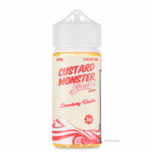 Custard Monster Swirl Strawberry Vanilla E Juice 100mL