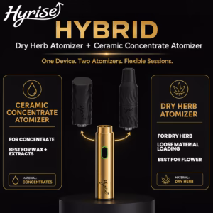 Hyrise Hybrid 510 Atomizer features