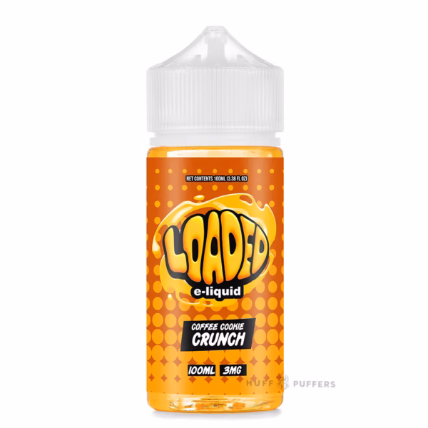Loaded E-liquid coffee cookie crunch 100mL Loaded E-Liquid Coffee Cookie Crunch 100mL
