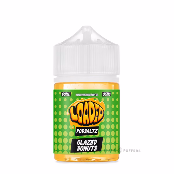 Loaded salt nic E-liquid glazed donut 60mL Loded Salt Glazed Donut 60mL