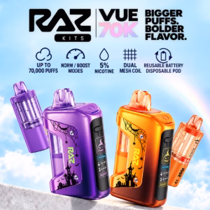 RAZ Vue 70K Disposable Vape features