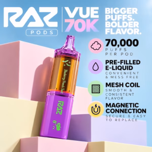 RAZ Vue 70K Pod features