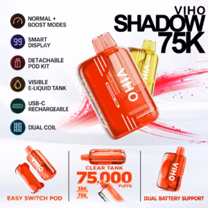VIHO Shadow Disposable Vape Kit features