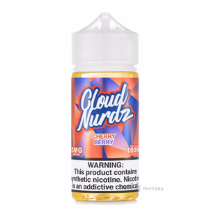 cloud nurdz cherry berry e juice 100ml Cloud Nurdz Cherry Berry E-Juice 100mL