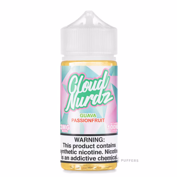cloud nurdz guava passionfruit e juice 100ml Cloud Nurdz Guava Passionfruit E-Juice 100mL