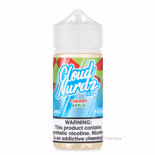 cloud nurdz iced cherry apple e juice 100ml Cloud Nurdz Iced Cherry Apple E-Juice 100mL