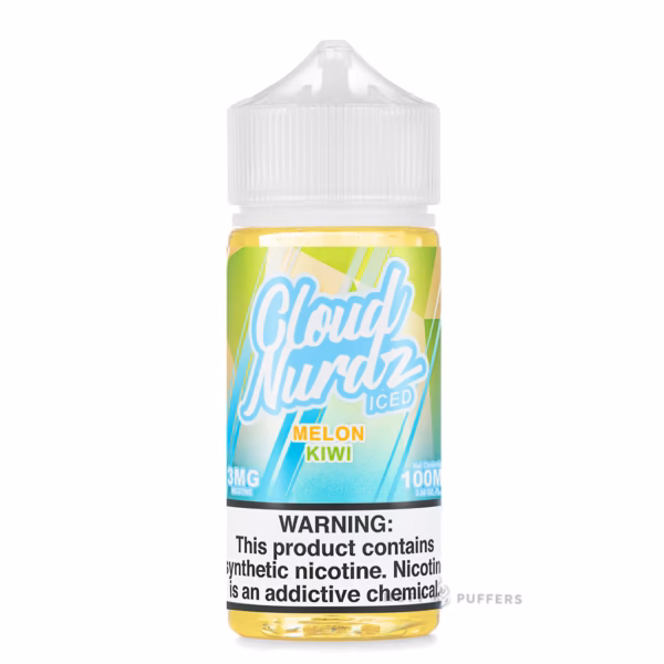 cloud nurdz iced melon kiwi e juice 100ml Cloud Nurdz Iced Melon Kiwi E-Juice 100mL