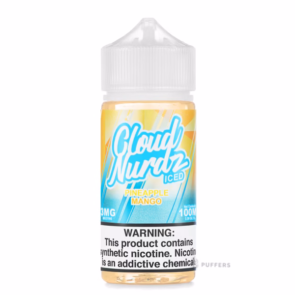 cloud nurdz iced pineapple mango e juice 100ml Cloud Nurdz Iced Pineapple Mango E-Juice 100mL