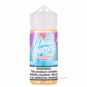 cloud nurdz iced strawberry grape e juice 100ml Cloud Nurdz Iced Strawberry Grape E-Juice 100mL