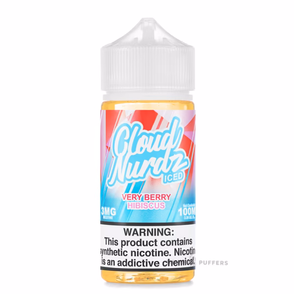 cloud nurdz iced very berry hibiscus e juice 100ml Cloud Nurdz Iced Very Berry Hisbiscus E-Juice 100mL