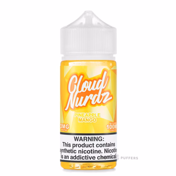 cloud nurdz pineapple mango e juice 100ml Cloud Nurdz Pineapple Mango E-Juice 100mL