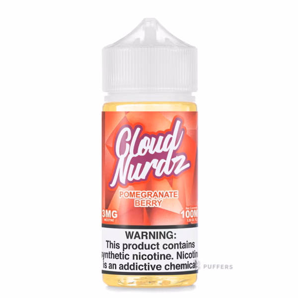 cloud nurdz pomegranate berry e juice 100ml Cloud Nurdz Pomegranate Berry E-Juice 100mL