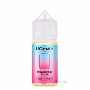 daze liqmate strawberry fluff 30ml Daze Liqmate Strawberry Fluff Salt Nicotine E-Juice