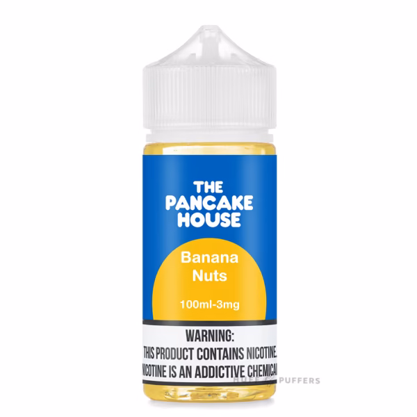 pancake house banana nuts e juice 100ml Pancake House Banana Nuts E-Juice 100mL