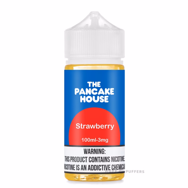 pancake house strawberry e juice 100ml Pancake House Strawberry E-Juice 100mL