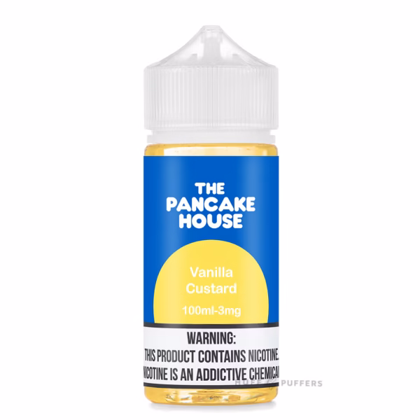 pancake house vanilla custard e juice 100ml Pancake House Vanilla Custard E-Juice 100mL